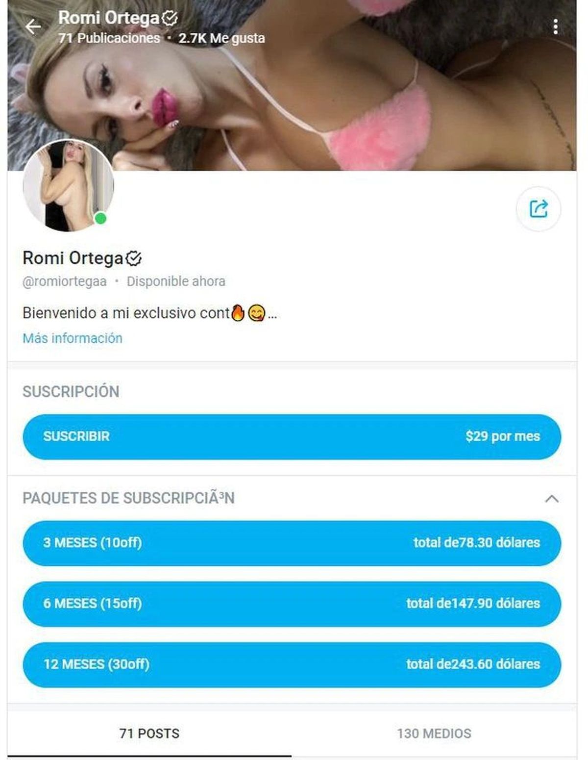 La Esposa Del Rbitro N Stor Pitana Se Abri Una Cuenta En Onlyfans