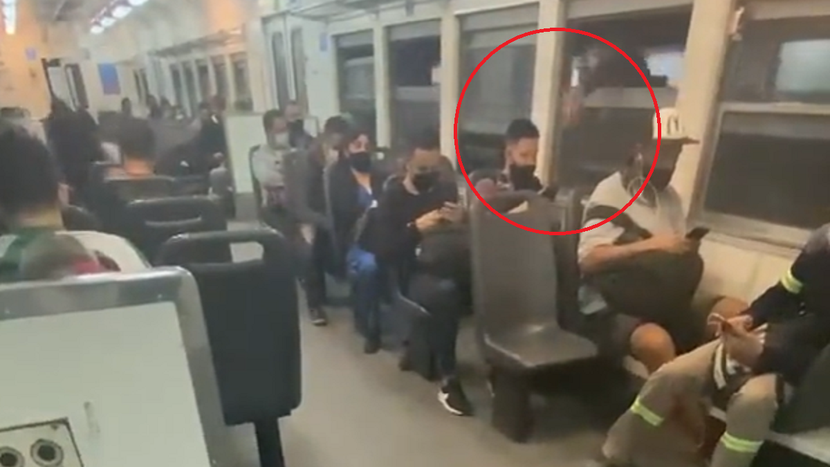 Le Robaron A Un Polic A En El Tren Roca Y El Video Se Volvi Viral