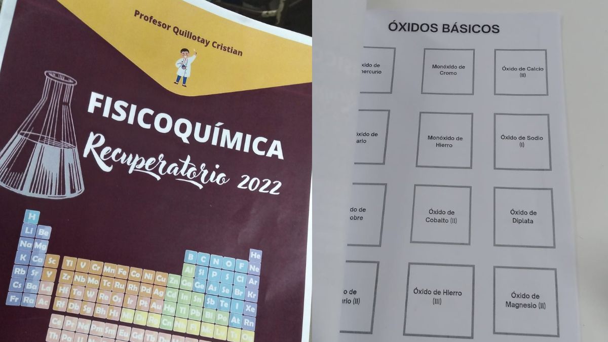 La creativa idea de un profesor de Lomas tomó un examen con temática