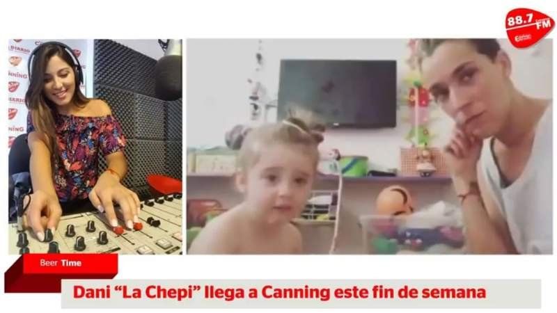 Dani La Chepi llega a Canning este fin de semana