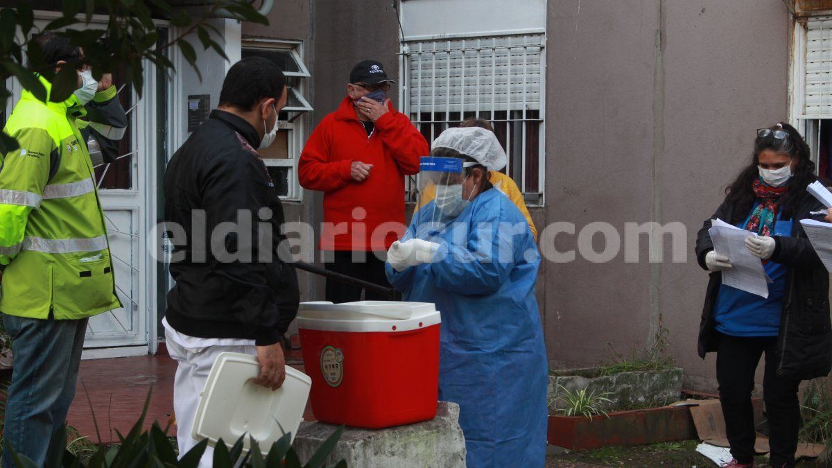 As&iacute; fueron los&nbsp;controles en el barrio Don Orione, el primer lugar de Almirante Brown.