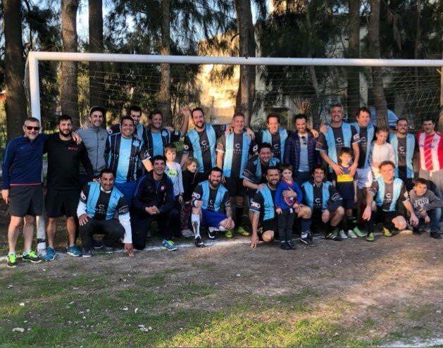 El equipo Senior de Malib&uacute; antes de la cuarentena.