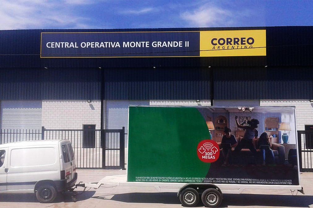 Correo. La Planta 2 de Monte Grande está ubicada frente a la sucursal principal, sobre la avenida Fair.