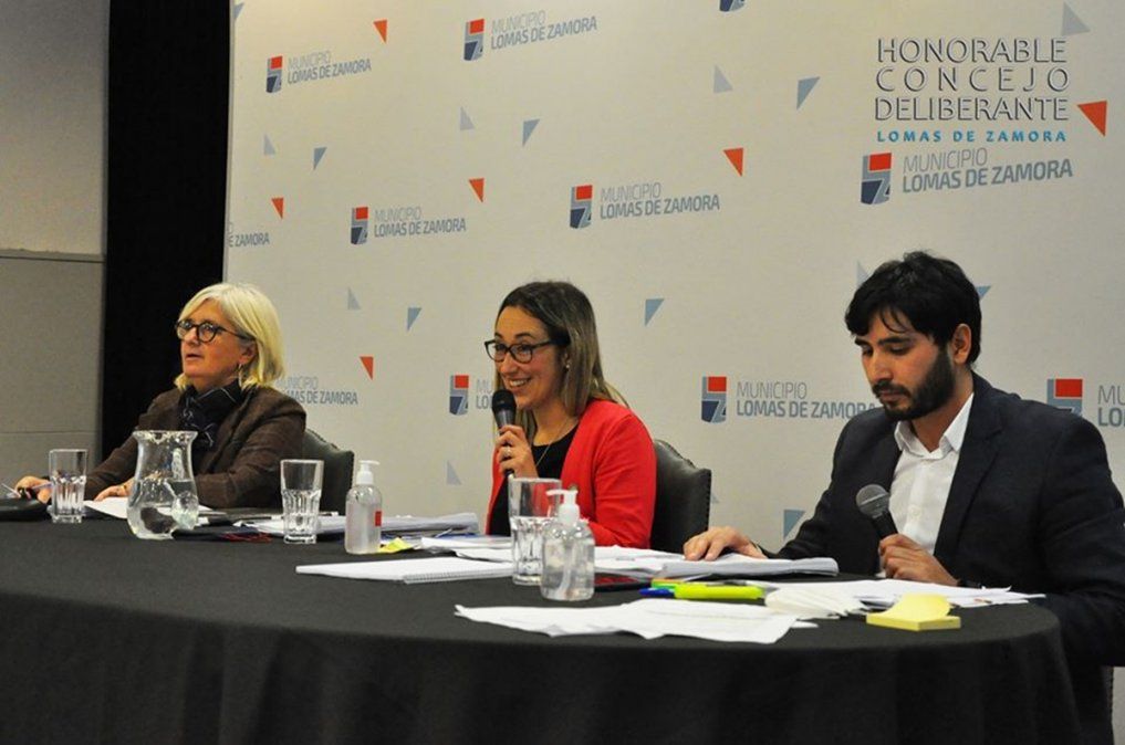 Marina Lesci, presidenta del Concejo Deliberante de Lomas de Zamora.