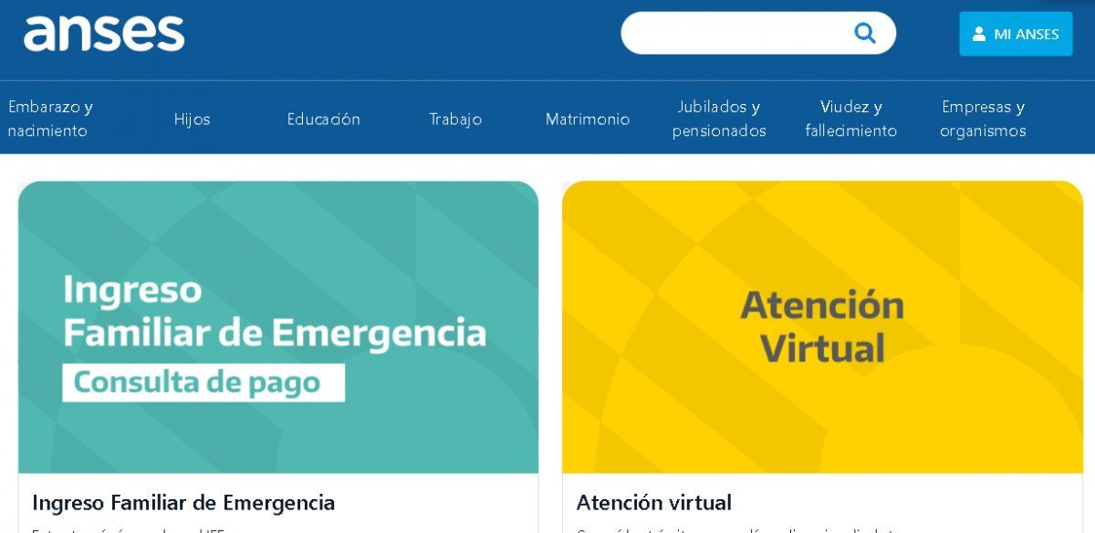 Los beneficiarios pueden consultar la fecha de cobro en la p&aacute;gina oficial de Anses