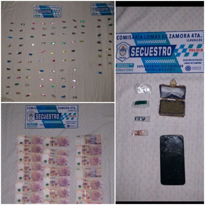 Allanamiento por narcomenudeo en el Barrio Los Pinos de Llavallol.