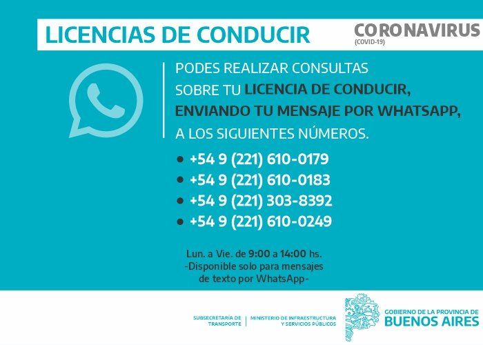 Durante la cuarentena, estos ser&aacute;n los canales de consulta y comunicaci&oacute;n en la Provincia&nbsp;