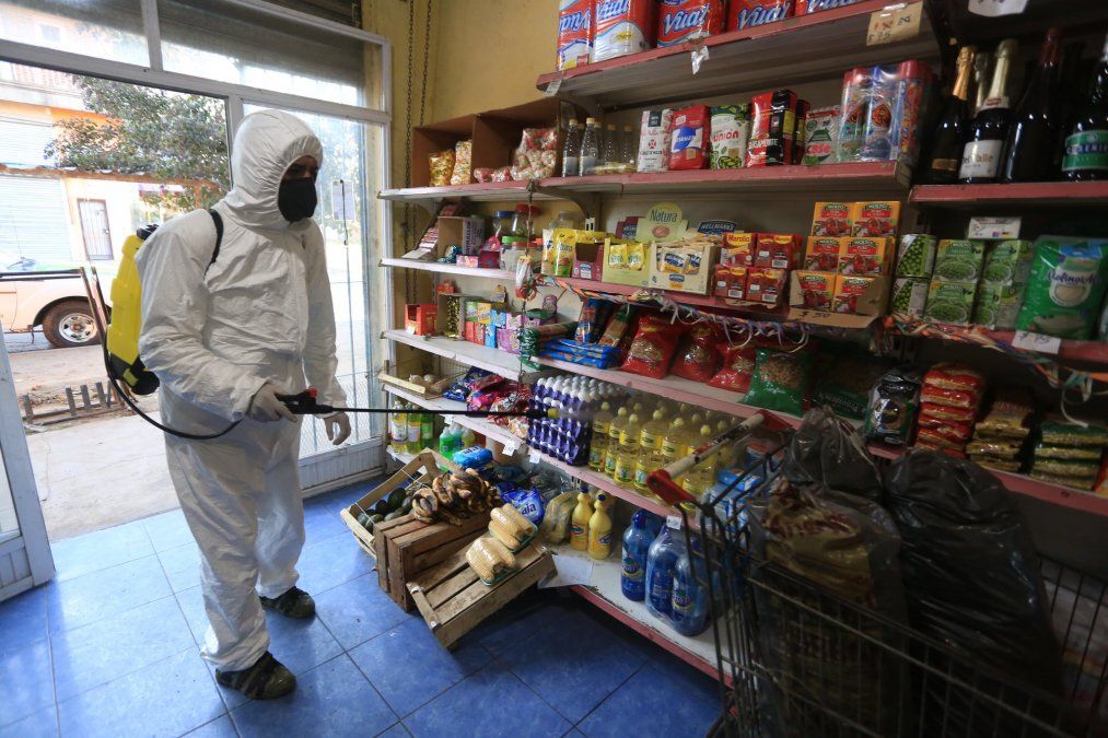 Siguen las tareas de prevenci&oacute;n contra el Covid-19 en el conurbano