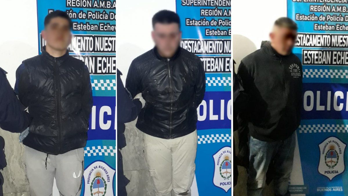 Detenidos.&nbsp;Robaron en El Jag&uuml;el y terminaron detenidos en Monte Grande.