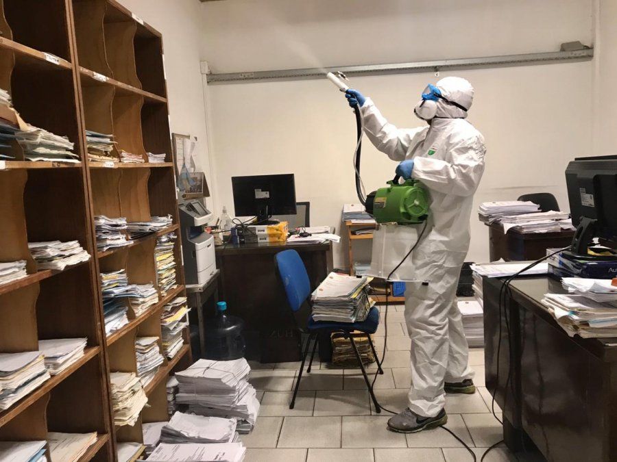 Tras el contagio de Cecilia Incardona, se activ&oacute; el protocolo de coronavirus en el Juzgado Federal de Lomas de Zamora.