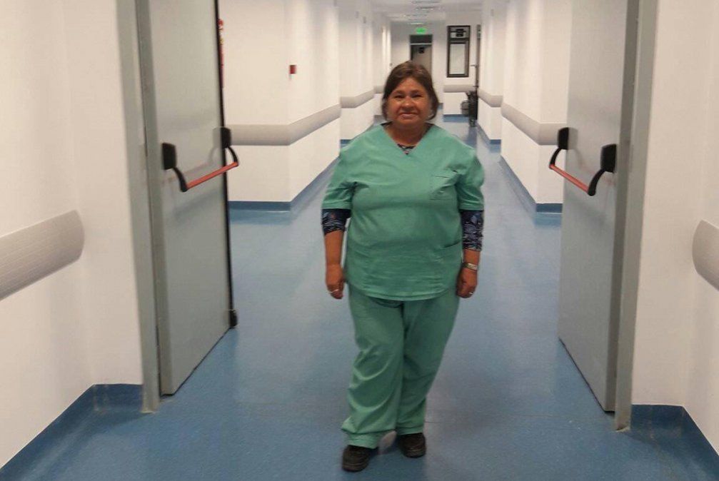 Lucila Núñez, al enfermera del Hospital Gandulfo que falleció por coronavirus.