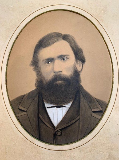 El retrato de Thomas Slammon, el misterioso irland&eacute;s de San Vicente que habr&iacute;a cometido un asesinato.