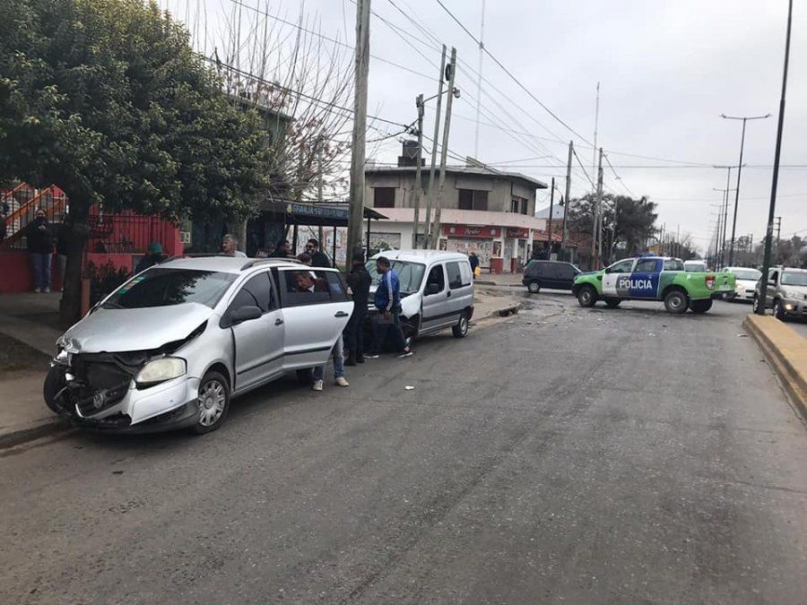 Accidente vial en Calzada