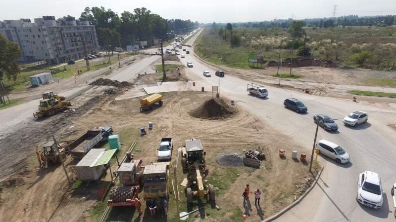 As&iacute; estaba la ruta en abril de 2019 y el tr&aacute;nsito era un caos.