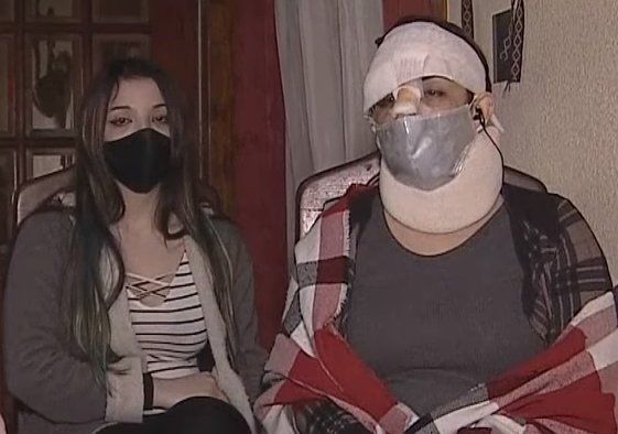 Daiana y su mam&aacute; Natalia, quien fue atropellada por un cami&oacute;n en Lomas de Zamora.