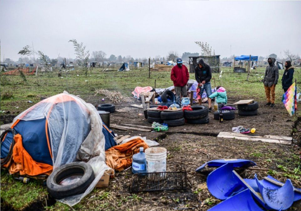 La toma de tierras de Guernica tiene orden de desalojo para el 23 de septiembre.
