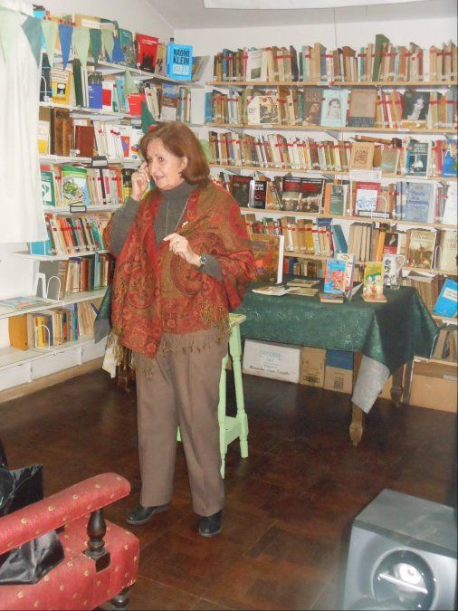 La profesora Silvia Mattarazzo, del grupo