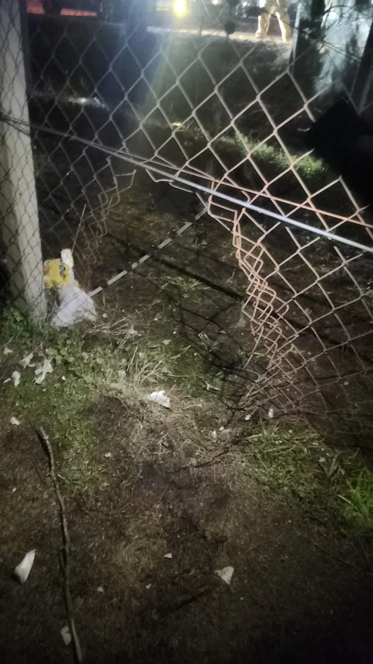 En el robo del mes de agosto en el country El Lauquén penetraron el alambrado.    