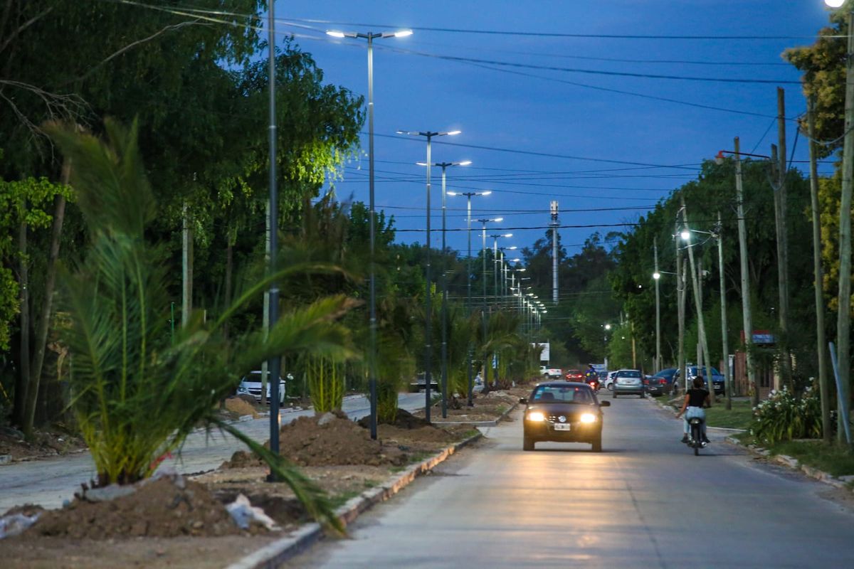 San Vicente: la continuación del asfalto de 9 de Julio, en la recta final