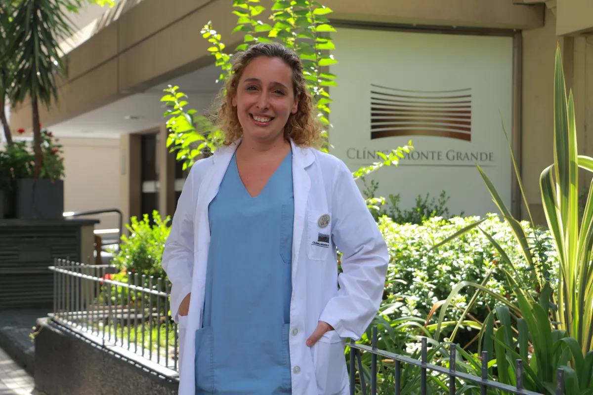 Brenda Duperré, jefa de infectología y control de infecciones de Clínica Monte Grande. 