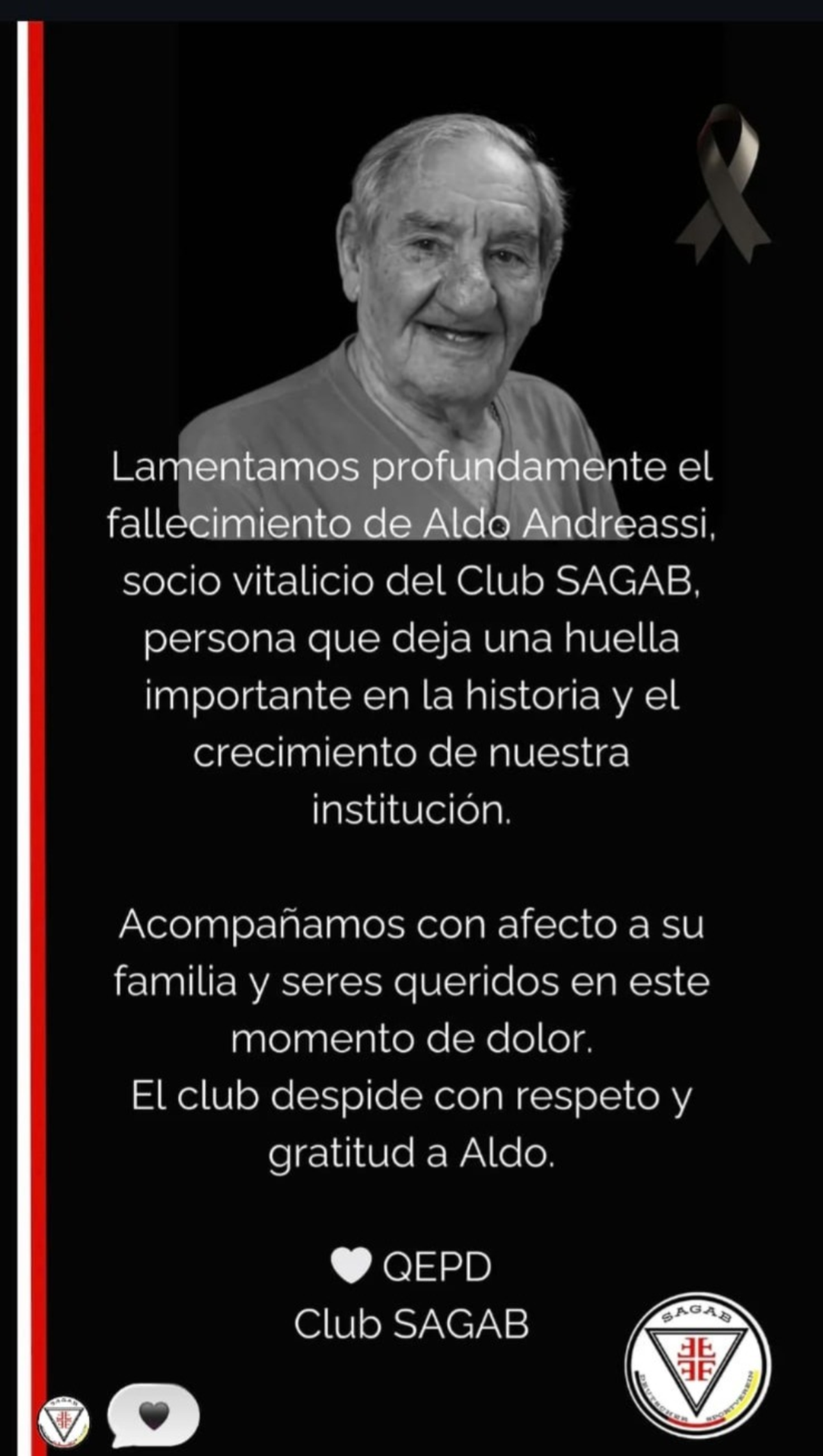 El mensaje difundido mediante las redes sociales.