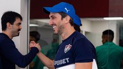 tras una operacion del corazon, luis zubeldia, ex lanus, volvio a dirigir y gano el clasico