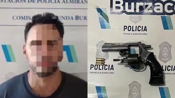 Detuvieron a cinco delincuentes en Almirante Brown: secuestraron un arma con municiones