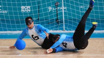 Goalball: cuatro deportistas de Lomas hicieron historia con Los Topos en la Copa Tango