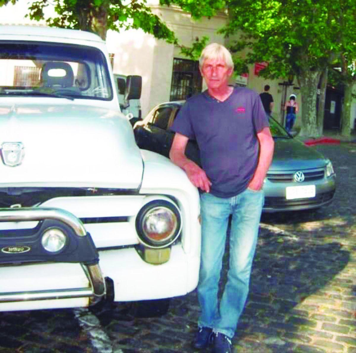 Jorge Dobronich, mecánico y colaborador del cuerpo de bomberos.