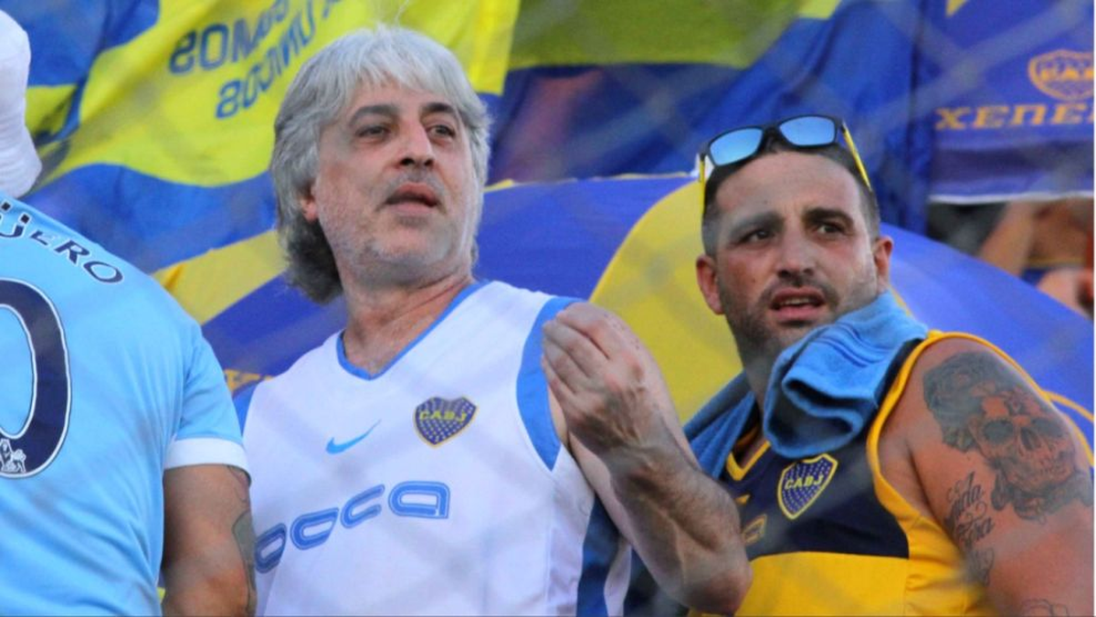 El líder de la barra de Boca, Rafael Di Zeo, fue rechazado en el country Abril. 
