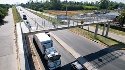almirante brown: habilitaron un nuevo puente peatonal sobre la ruta 4 en burzaco