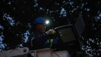 Lomas: extienden reparación de luminarias en Banfield