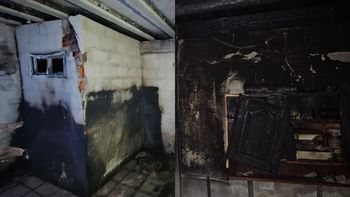 Perdieron la casa y el perro en terrible incendio en Burzaco: Era lo más importante que tenía