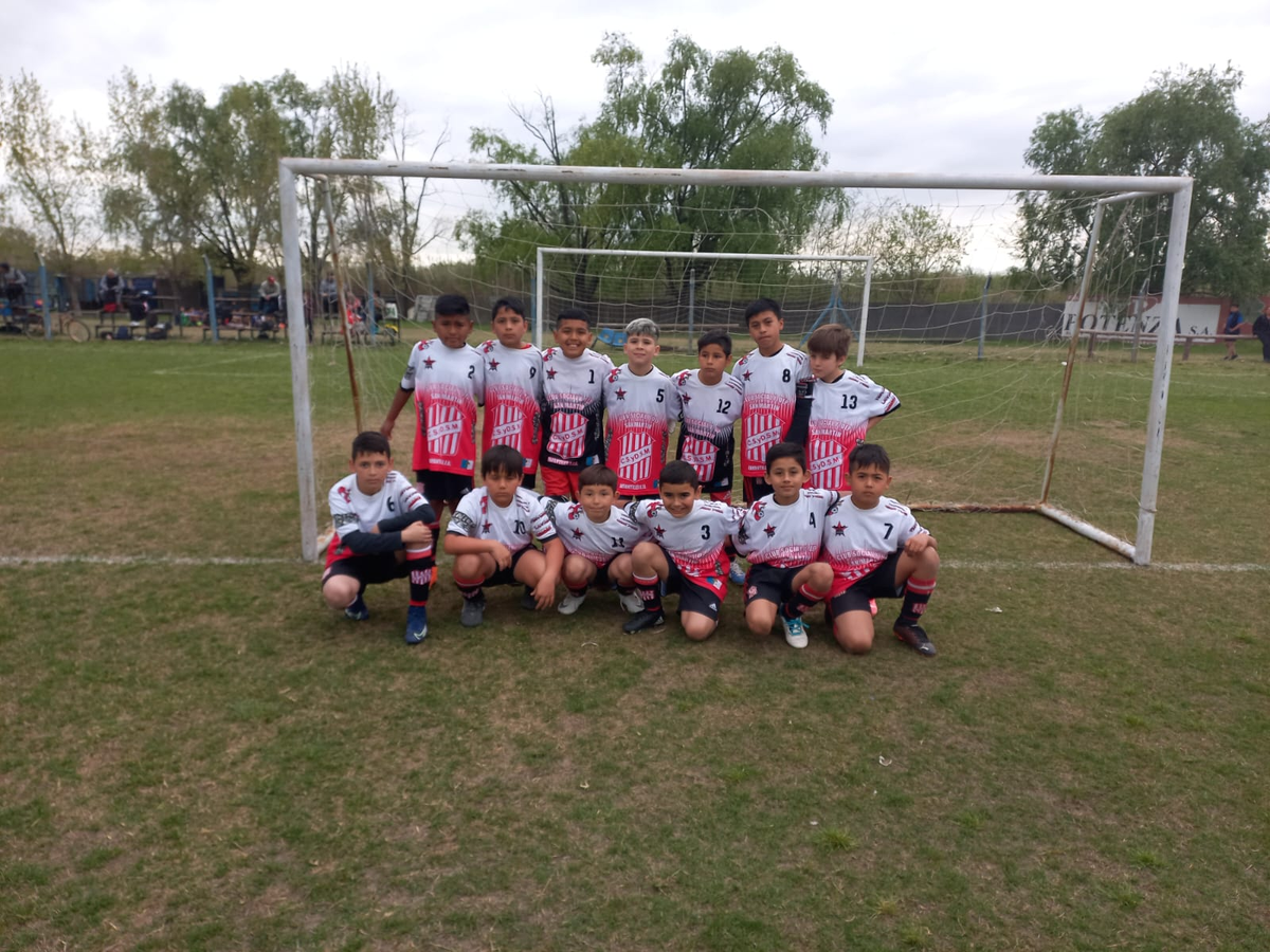 Los chicos de la categoría 2013. 