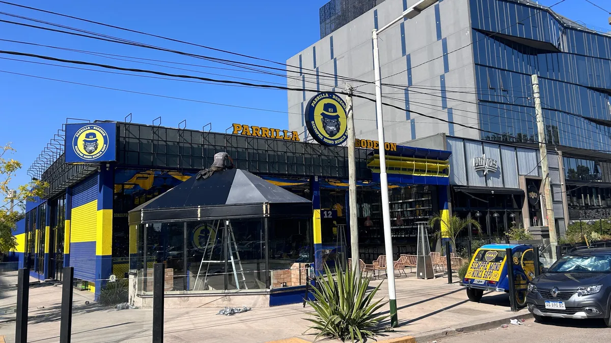 El nuevo bodegón y parrilla con temática del Club Atlético Boca Juniors,