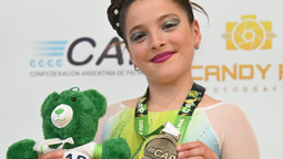 Longchamps: una patinadora de 10 años se consagró campeona nacional