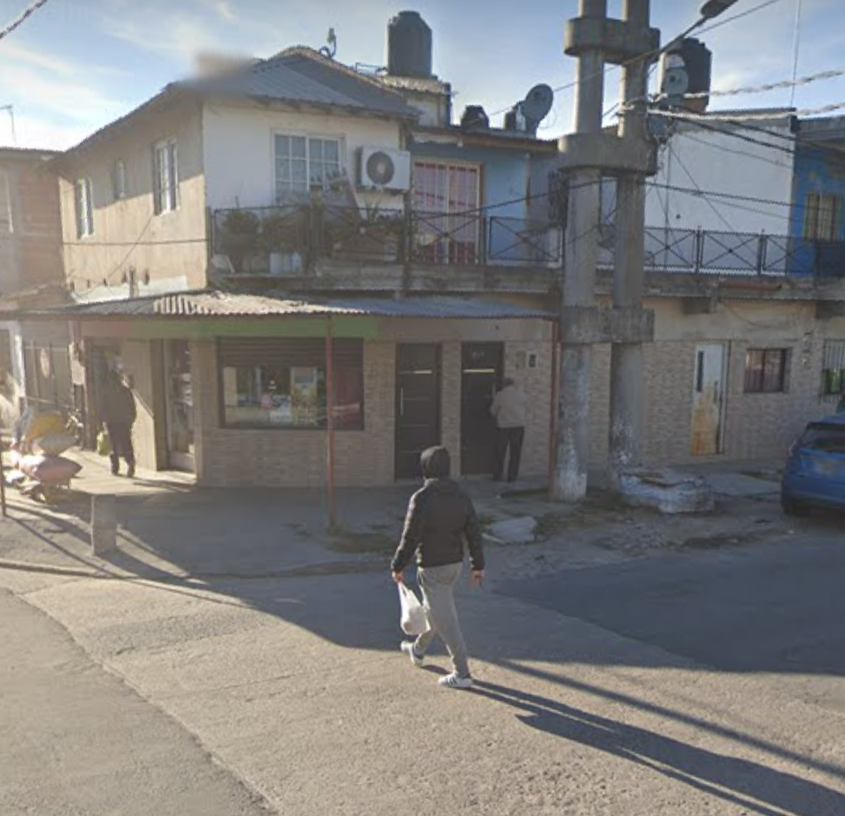La esquina de Saladillo y Recondo en Ingeniero Budge, Lomas de Zamora, donde Nicolás fue visto por última vez