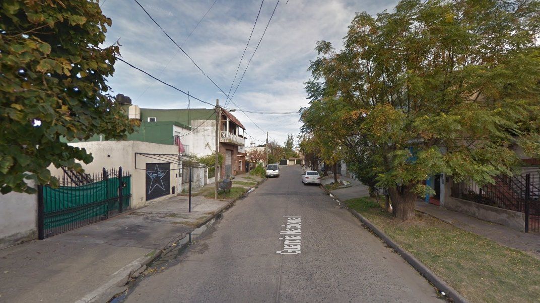 La zona donde el nene de dos años fue atacado por un perro.