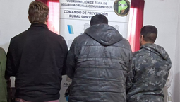 intentaron usurpar un campo en san vicente: tres detenidos