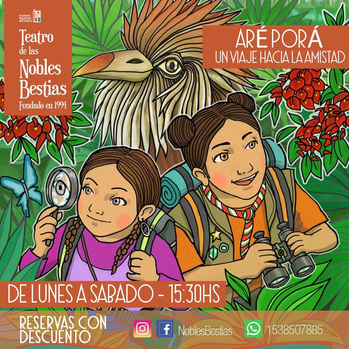 La obra se presentará en el Teatro de las Nobles Bestias de Temperley.