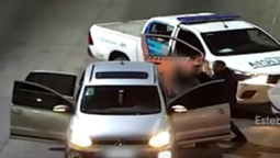 monte grande: con el apoyo del com, la policia detuvo a un hombre por el robo de un auto