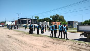 Importante operativo vehicular del GPM San Vicente con alumnos de la diplomatura en seguridad