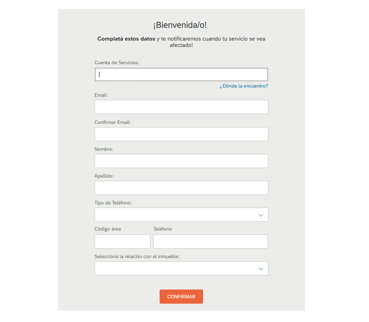 El procedimiento previo a registrarse en la nueva plataforma de AySA.