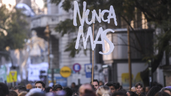 Esperan una alta concurrencia a la marcha por el 24 de marzo: Para exigir la vigencia del Nunca Más