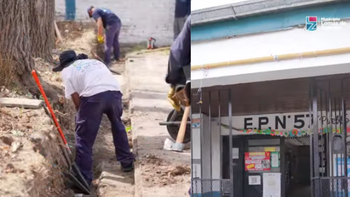 Realizan refacciones en la Escuela N75 de Lomas de Zamora