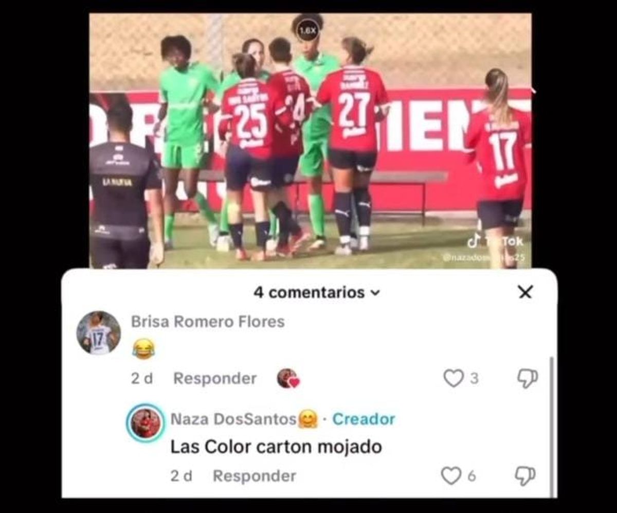 El presunto comentario de racismo.  
