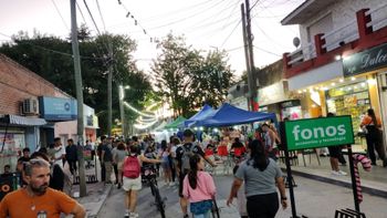 Así se vivió la Noche de las Vidrieras en Alejandro Korn