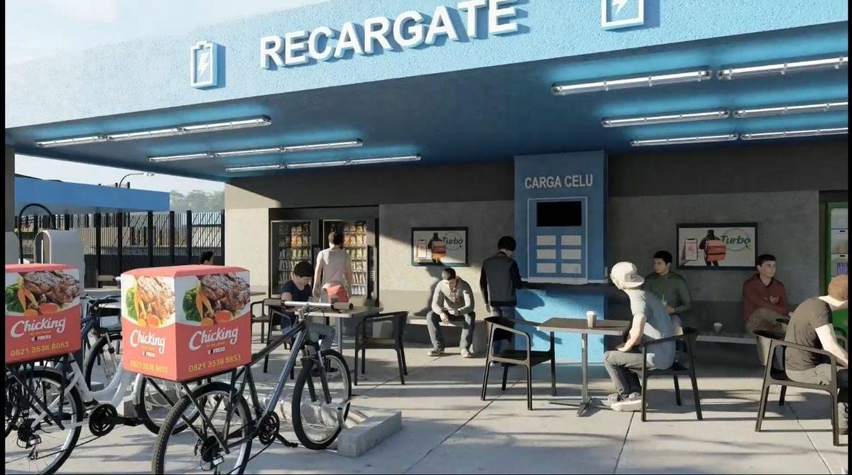 Las estaciones de Monte Grande, Adrogué y Temperley tendrán espacios para trabajadores de deliveries