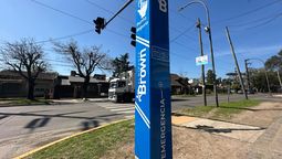 instalan puntos seguros y llegan al centenar en almirante brown
