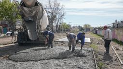 lanus: extienden obras en el parque lineal del oeste